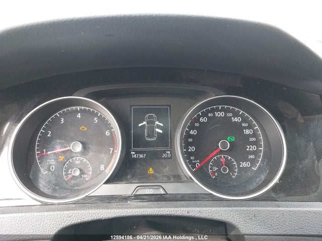 12594186 :رقم المزاد ، 3VW217AU1FM007414 vin ، 2015 Volkswagen Golf مزاد بيع