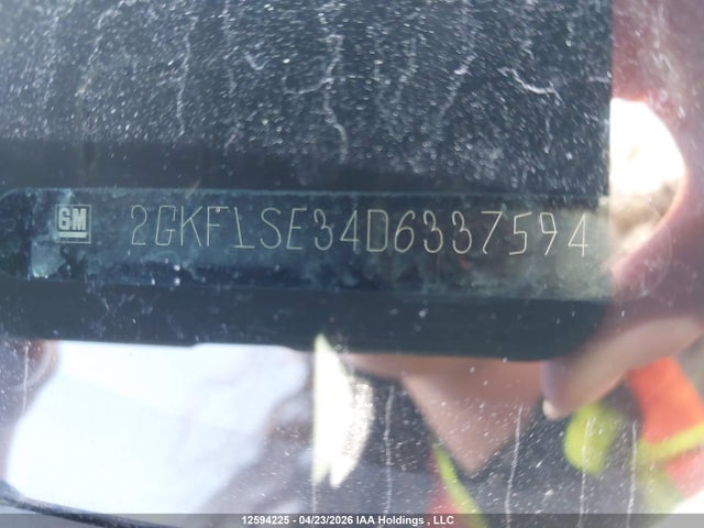 Aukcja sprzedaży 2013 Gmc Terrain Sle, vin: 2GKFLSE34D6337594, numer aukcji: 12594225