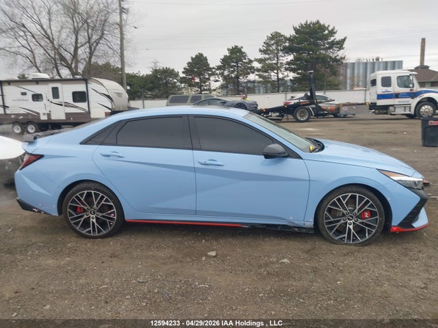 2023 Hyundai Elantra N Dct მანქანა იყიდება აუქციონზე, vin: KMHLW4AKXPU017082, აუქციონის ნომერი: 12594233