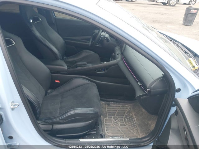 2023 Hyundai Elantra N Dct მანქანა იყიდება აუქციონზე, vin: KMHLW4AKXPU017082, აუქციონის ნომერი: 12594233