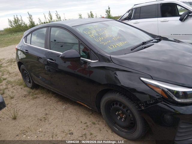 12594238 :رقم المزاد ، 3G1BE6SM3KS613215 vin ، 2019 Chevrolet Cruze Lt مزاد بيع
