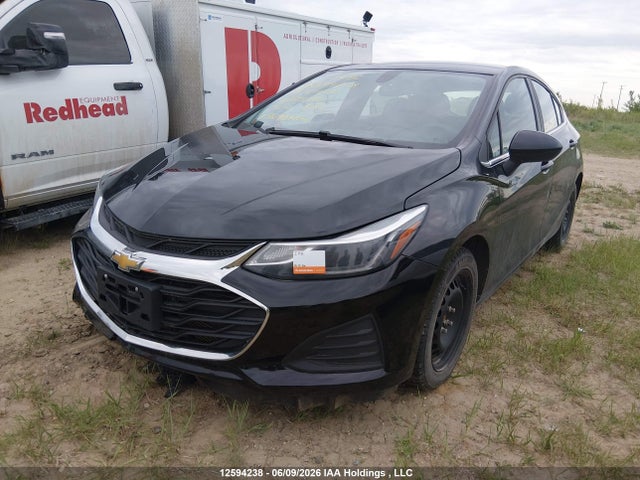 12594238 :رقم المزاد ، 3G1BE6SM3KS613215 vin ، 2019 Chevrolet Cruze Lt مزاد بيع