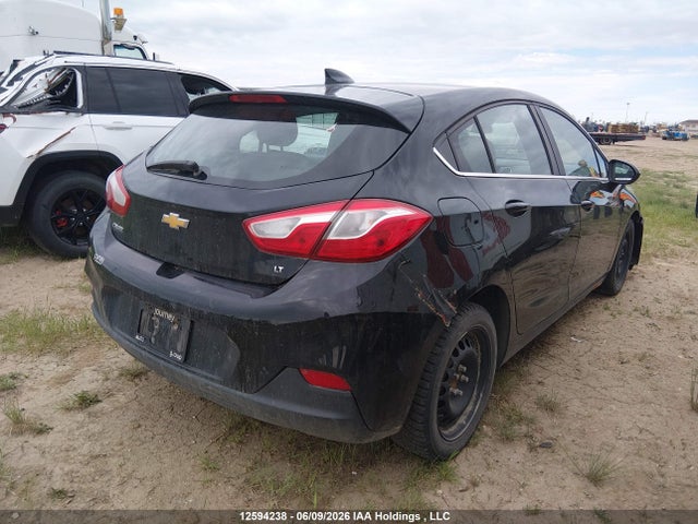 12594238 :رقم المزاد ، 3G1BE6SM3KS613215 vin ، 2019 Chevrolet Cruze Lt مزاد بيع
