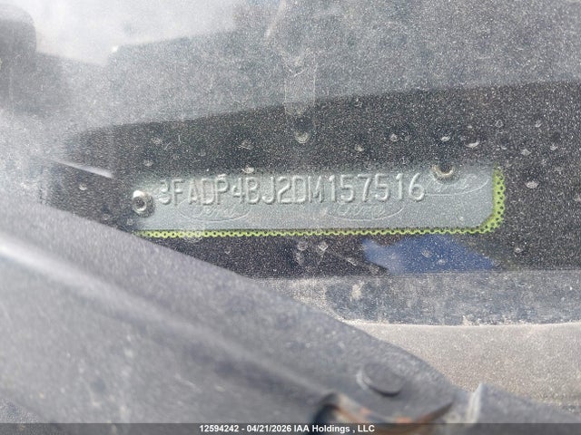12594242 :رقم المزاد ، 3FADP4BJ2DM157516 vin ، 2013 Ford Fiesta Se مزاد بيع