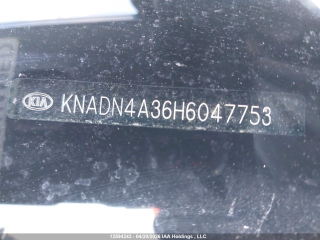 Aukcja sprzedaży 2017 Kia Rio, vin: KNADN4A36H6047753, numer aukcji: 12594243