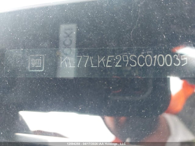 KL77LKE29SC010035 Chevrolet Trax Activ Fwd