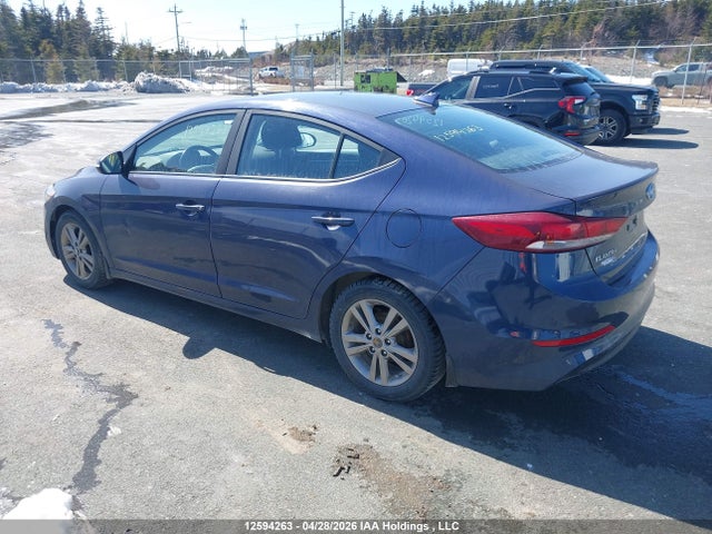 12594263 :رقم المزاد ، KMHD84LF4JU697695 vin ، 2018 Hyundai Elantra Gl مزاد بيع