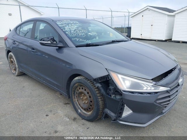 2019 Hyundai Elantra Sel/value/limited მანქანა იყიდება აუქციონზე, vin: KMHD84LF7KU856484, აუქციონის ნომერი: 12594274
