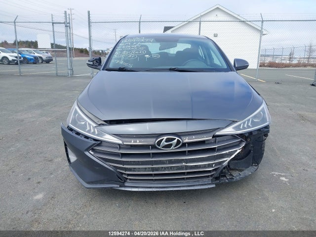 2019 Hyundai Elantra Sel/value/limited მანქანა იყიდება აუქციონზე, vin: KMHD84LF7KU856484, აუქციონის ნომერი: 12594274