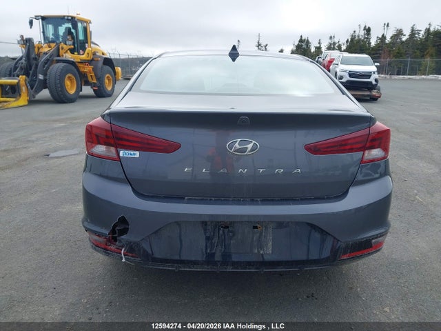 2019 Hyundai Elantra Sel/value/limited მანქანა იყიდება აუქციონზე, vin: KMHD84LF7KU856484, აუქციონის ნომერი: 12594274