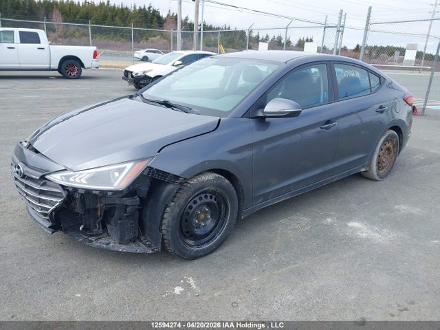 2019 Hyundai Elantra Sel/value/limited მანქანა იყიდება აუქციონზე, vin: KMHD84LF7KU856484, აუქციონის ნომერი: 12594274