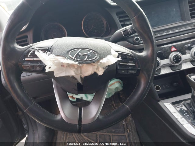 2019 Hyundai Elantra Sel/value/limited მანქანა იყიდება აუქციონზე, vin: KMHD84LF7KU856484, აუქციონის ნომერი: 12594274