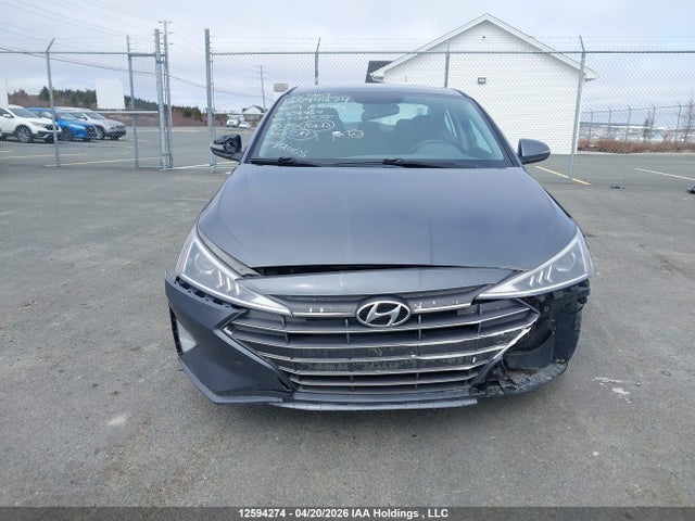 2019 Hyundai Elantra Sel/value/limited მანქანა იყიდება აუქციონზე, vin: KMHD84LF7KU856484, აუქციონის ნომერი: 12594274