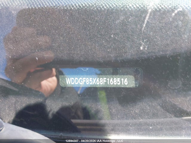 Aukcja sprzedaży 2008 Mercedes-benz C-class, vin: WDDGF85X68F168516, numer aukcji: 12594307