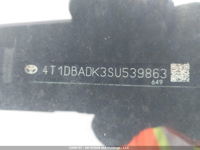 4T1DBADK3SU539863 Toyota Camry Se Upgrade