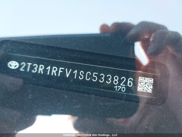 2025 Toyota Rav4 Xle მანქანა იყიდება აუქციონზე, vin: 2T3R1RFV1SC533826, აუქციონის ნომერი: 12594328