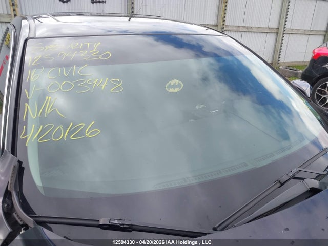 Продаж на аукціоні авто 2016 Honda Civic Ex 4dr, vin: 2HGFC2F7XGH003948, номер лоту: 12594330