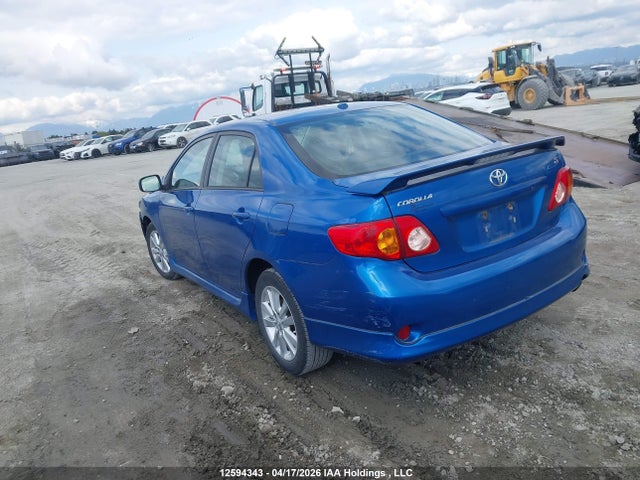 2009 Toyota Corolla S/le/xle მანქანა იყიდება აუქციონზე, vin: 2T1BU40E89C076469, აუქციონის ნომერი: 12594343