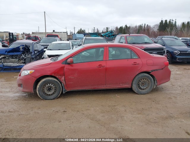 12594345 :رقم المزاد ، 2T1BU40E89C076391 vin ، 2009 Toyota Corolla S/le/xle مزاد بيع