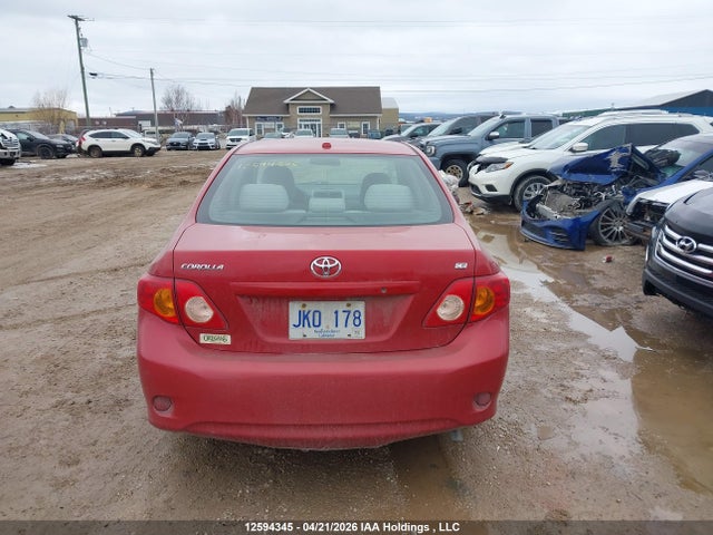 12594345 :رقم المزاد ، 2T1BU40E89C076391 vin ، 2009 Toyota Corolla S/le/xle مزاد بيع