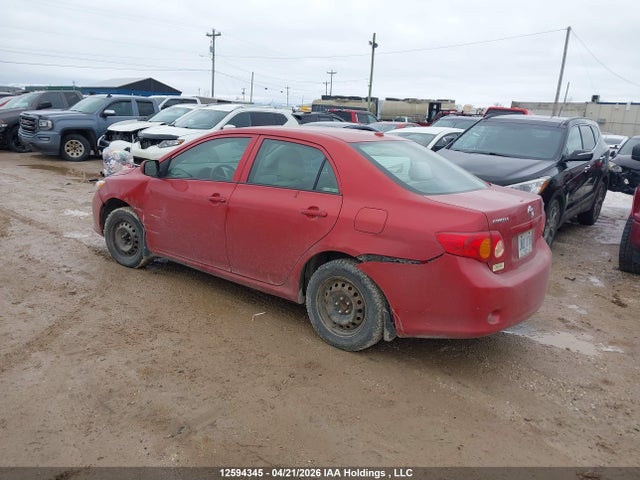 12594345 :رقم المزاد ، 2T1BU40E89C076391 vin ، 2009 Toyota Corolla S/le/xle مزاد بيع