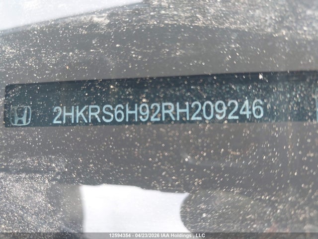2HKRS6H92RH209246 Honda CR-V HYBRID