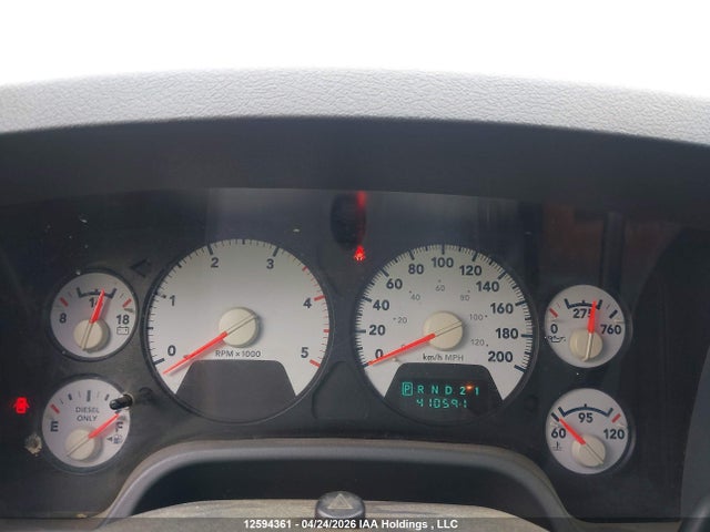12594361 :رقم المزاد ، 3D7KS28C16G263802 vin ، 2006 Dodge Ram 2500 St/slt/laramie مزاد بيع