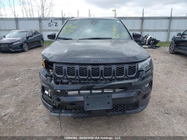 12594364 :رقم المزاد ، 3C4NJDFNXST549465 vin ، 2025 Jeep Compass Altitude مزاد بيع