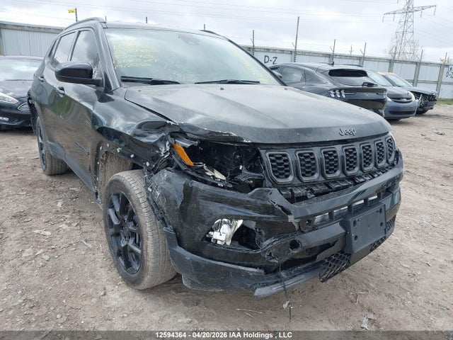 12594364 :رقم المزاد ، 3C4NJDFNXST549465 vin ، 2025 Jeep Compass Altitude مزاد بيع