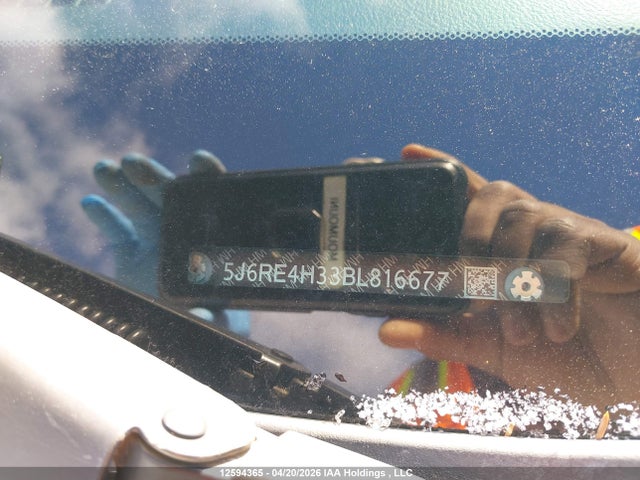 Aukcja sprzedaży 2011 Honda Cr-v, vin: 5J6RE4H33BL816677, numer aukcji: 12594365