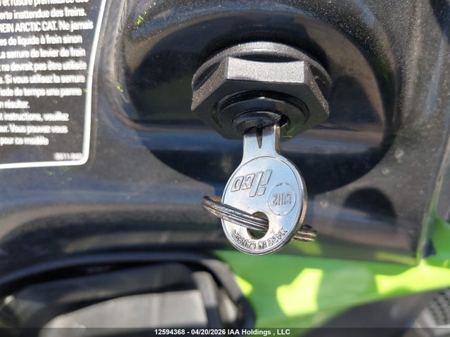 12594368 :رقم المزاد ، 4UF11SNW9BT121095 vin ، 2011 Arctic Cat  مزاد بيع
