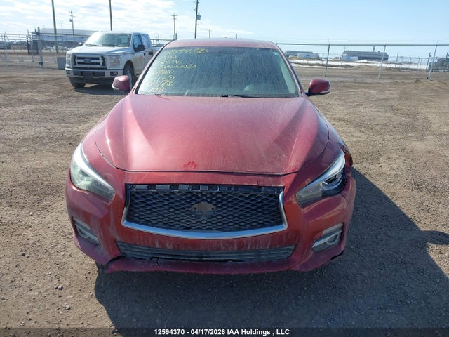 2015 Infiniti Q50 Premium/sport მანქანა იყიდება აუქციონზე, vin: JN1BV7AR1FM420726, აუქციონის ნომერი: 12594370