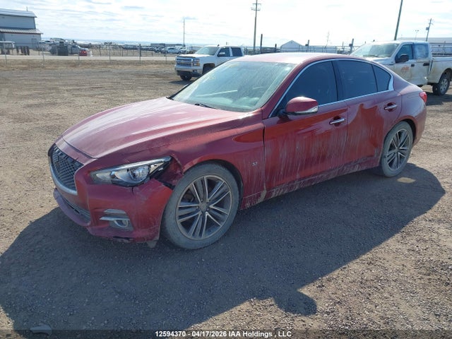 2015 Infiniti Q50 Premium/sport მანქანა იყიდება აუქციონზე, vin: JN1BV7AR1FM420726, აუქციონის ნომერი: 12594370