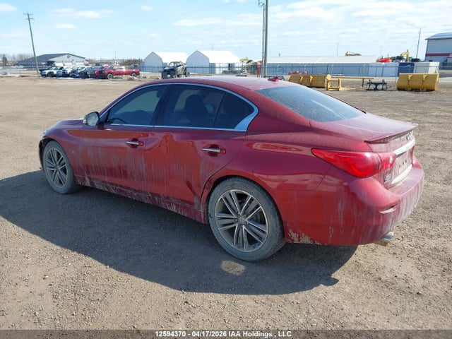 2015 Infiniti Q50 Premium/sport მანქანა იყიდება აუქციონზე, vin: JN1BV7AR1FM420726, აუქციონის ნომერი: 12594370