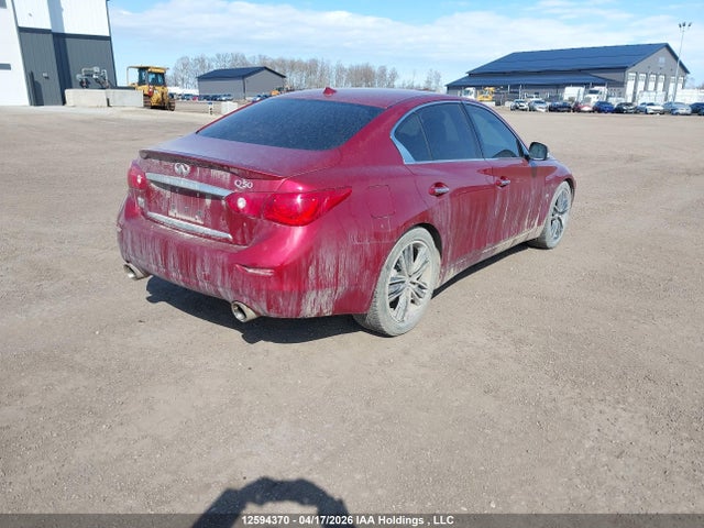 2015 Infiniti Q50 Premium/sport მანქანა იყიდება აუქციონზე, vin: JN1BV7AR1FM420726, აუქციონის ნომერი: 12594370