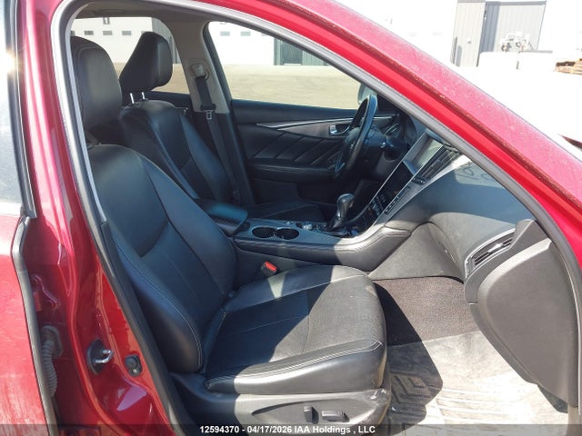 2015 Infiniti Q50 Premium/sport მანქანა იყიდება აუქციონზე, vin: JN1BV7AR1FM420726, აუქციონის ნომერი: 12594370