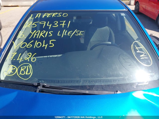VNKKTUD37GA061045 Toyota Yaris L/le/se