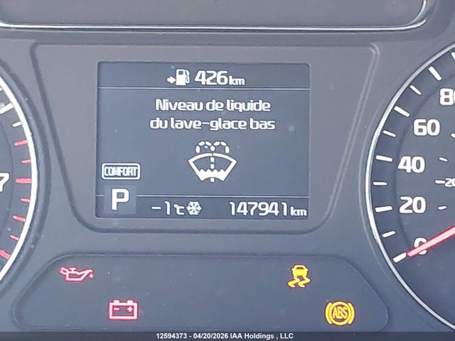 12594373 :رقم المزاد ، 5XYPGDA52LG622822 vin ، 2020 Kia Sorento مزاد بيع