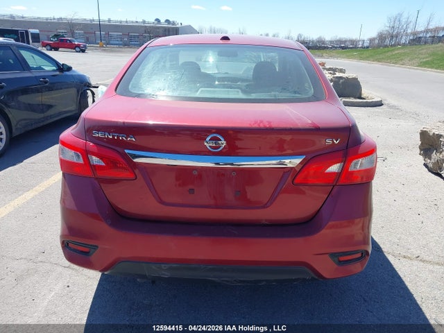 2016 Nissan Sentra მანქანა იყიდება აუქციონზე, vin: 3N1AB7AP7GL645974, აუქციონის ნომერი: 12594415