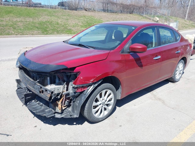 2016 Nissan Sentra მანქანა იყიდება აუქციონზე, vin: 3N1AB7AP7GL645974, აუქციონის ნომერი: 12594415