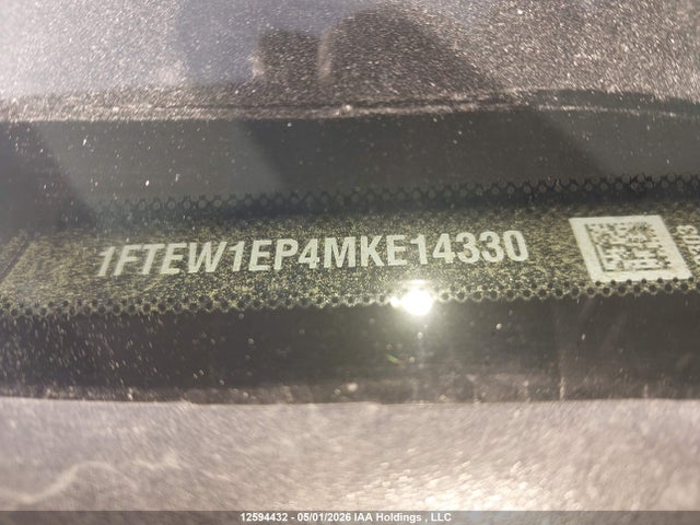 Продаж на аукціоні авто 2021 Ford F-150 Lariat, vin: 1FTEW1EP4MKE14330, номер лоту: 12594432
