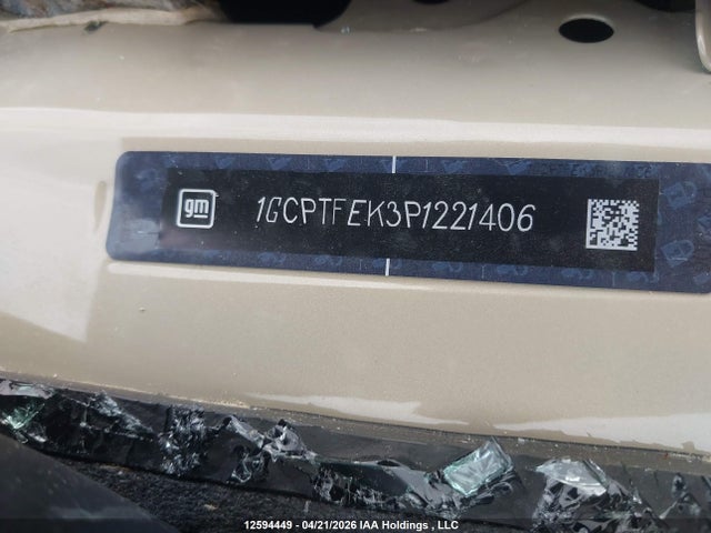 Продажа на аукционе авто 2023 Chevrolet Colorado Zr2, vin: 1GCPTFEK3P1221406, номер лота: 12594449