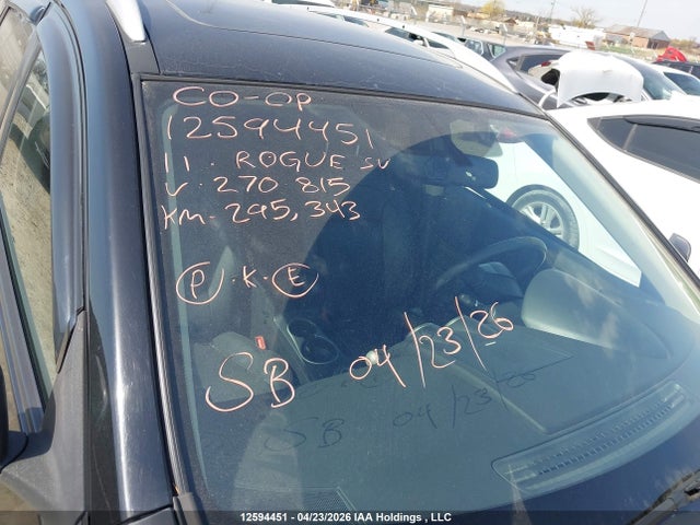 12594451 :رقم المزاد ، JN8AS5MV3BW270815 vin ، 2011 Nissan Rogue Sv مزاد بيع