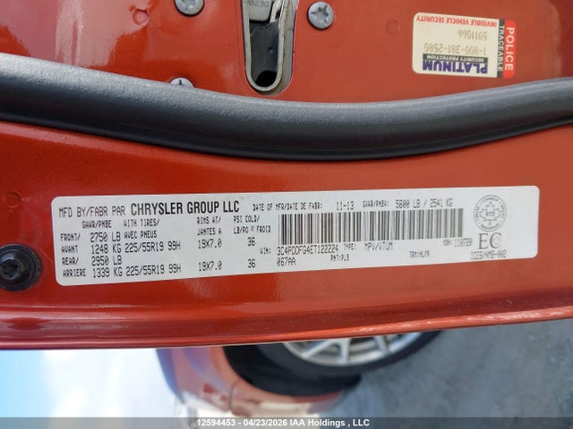3C4PDDFG4ET122224 Dodge Journey R/t
