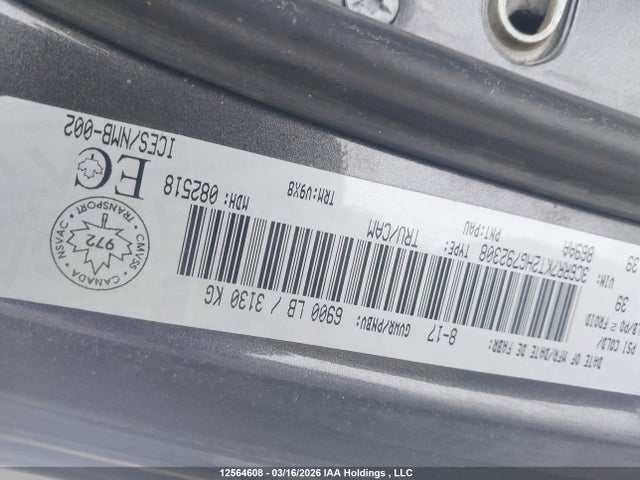 3C6RR7KT2HG792308 RAM 1500 St