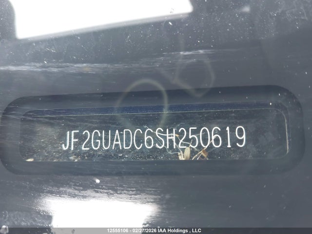 JF2GUADC6SH250619 Subaru Crosstrek Touring