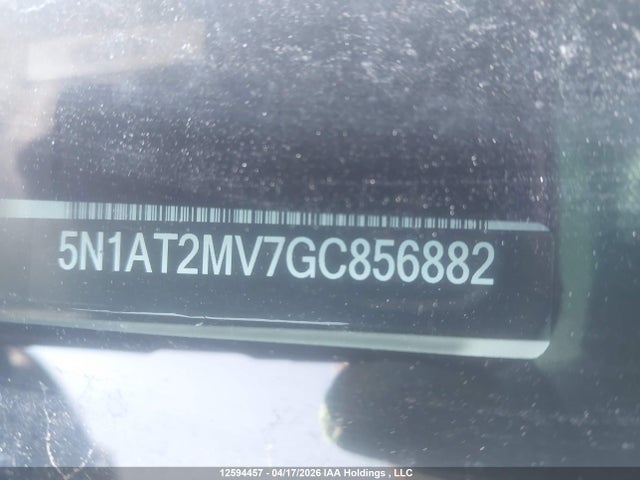 5N1AT2MV7GC856882 Nissan Rogue S/sl/sv