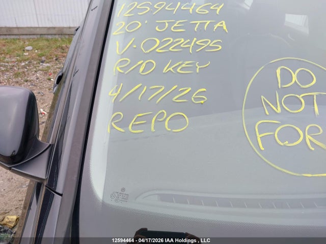 Продаж на аукціоні авто 2020 Volkswagen Jetta Sel, vin: 3VWEB7BU8LM022495, номер лоту: 12594464
