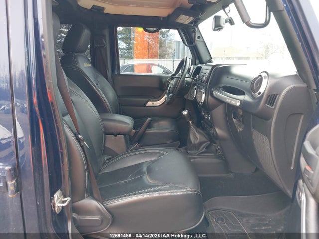 12591486 :رقم المزاد ، 1C4BJWEGXDL598732 vin ، 2013 Jeep Wrangler Unlimited Sahara مزاد بيع