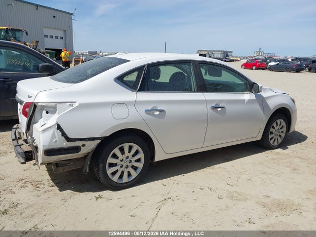 2017 Nissan Sentra S/sv/sr/sl მანქანა იყიდება აუქციონზე, vin: 3N1AB7AP5HL666016, აუქციონის ნომერი: 12594496